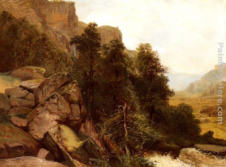 Alexandre Calame Landschaftsstudie
